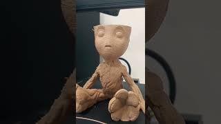 Baby Groot 3D printing timelapse #creality3d #ender3s1 #octolapse #octo4a