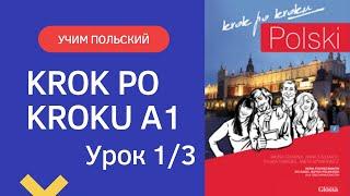 Krok po kroku A1  Урок 1, часть 3  Польский язык  Język polski