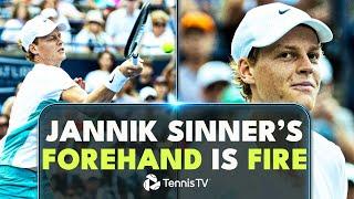 22 Outrageously Clean Jannik Sinner Forehands 