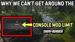 The LOW RAM Issue With Consoles Mods - Snowrunner