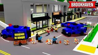 Les Plus Gros BRAQUAGES DE BANQUE de BROOKHAVEN RP ROBLOX…