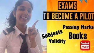 PILOT EXAMS IN INDIA ️ | How to become a pilot | Pilot Gauri