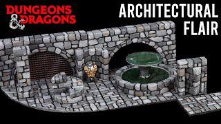 Architectural Features! DIY Crafting Essentials for #dungeonsanddragons