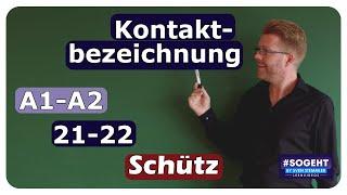 Kontaktbezeichnung bei Schützen - Schütztechnik - einfach und anschaulich erklärt