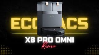 Next-Level Cleaning with ECOVACS DEEBOT X8 PRO OMNI: The Ultimate Robot Vacuum?
