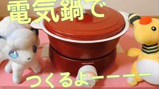 レコルトさんの電気鍋でうどぅんをつくる回！