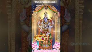 Om Achyutaya Namaha | Powerful Lord Vishnu Healing Mantra #vishnu #govinda #lordvishnu #narayana