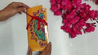 Personalized Handcrafted Envelope With Chocolates For Rakhi | Handcrafted Envelope | Clickokart