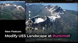 Modify Unreal's Landscape At Runtime!