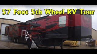 Spacecraft RV Manufacturing 57 foot Custom 5th Wheel RV Coach