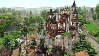 Sims 4 MEDIEVAL CASTLE  | THE SIMS 4 - Speed Build (NO CC)