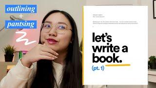 when you’re trying to finish a book but a new idea distracts you  | brainstorm a book w/ me *pt 1*