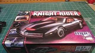 MPC Knight Rider KITT Model Kit Open Box Review