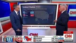 ‘Heads exploding’: The moment CNN realised Kamala Harris was ‘in trouble’