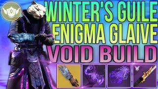 This WINTER'S GUILE + ENIGMA GLAIVE Void WARLOCK BUILD Will Be UNSTOPPABLE in Season 19! [Destiny 2]