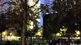 WTC Memorial at Night