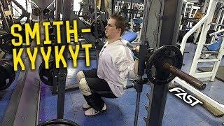 Hulkin treenikorneri: smith-kyykyt