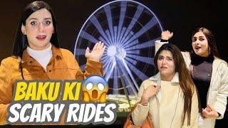 Baku Ki Scary Ride Li |Uff Bohat Darr Lgaa |Maya Khan Vlogs