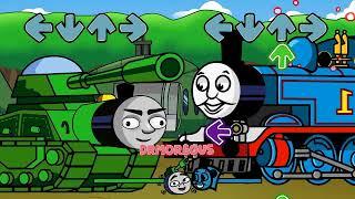 FNF NEW Percy & Thomas the Tank VS OLD Thomas Railway (PUFFBALL) - Friday Night Funkin'