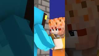 NICO TRIED TO KISS MIA @cash @nico #mia #shorts #minecraftshorts #minecraftanimation