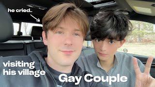 Visiting My Canadian Boyfriend’s Hometown for the FRIST TIME…*and he cried*  (gay couple vlog)