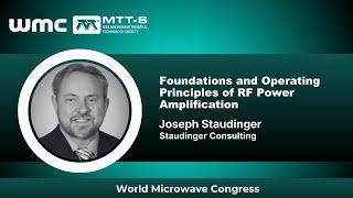 Foundations and Operating Principles of RF Power Amplification