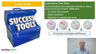 Introduction to the Automotive Core Tools