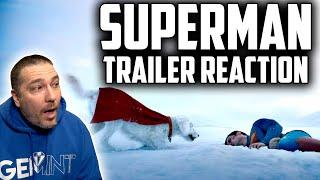 SUPERMAN Official Teaser Trailer REACTION