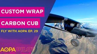 Fly with AOPA Ep. 29: Sweeps panel gutted; Cool Carbon Cub; Former Thunderbird lead solo inspires