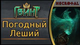Гвинт. Погодный Леший. Одна из сильнейших колод монстров. Подробный гайд + бой. Патч 1.0