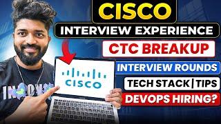 My Cisco DevOps/SRE interview experience|Offer letter,Salary,Interview/Coding Questions & Goodies