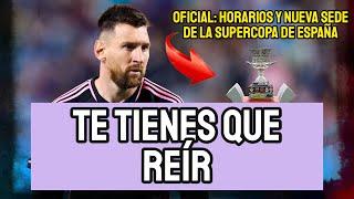 FIFA METE CON CALZADOR A LEO MESSI EN EL MUNDIAL DE CLUBES | NUEVA SEDE Y HORARIOS DE LA SUPERCOPA