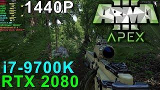 Arma 3 APEX RTX 2080 & 9700K 4.8GHz [ Ultra - 1440P ]