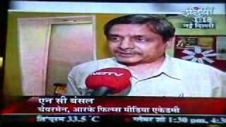 NDTV Covers R K Films & Media Academy at its studios New Delhi