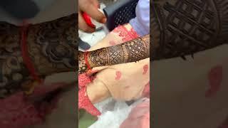 Beautiful bridal back hand Mehandi Design #shorts #short #youtubeshorts #trending #subscribe #henna