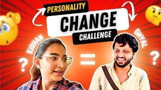 Personality change challenge  || UNNATI PATEL॥KISHAN PATEL॥COUPLE VLOG