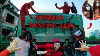 MONEY HEIST ESCAPING SERBIAN DANCING LADY 34 | Epic Parkour POV HORROR Movie Chase