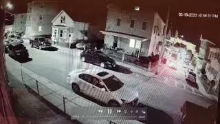 Surveillance Video Of Shooting On Covel Street In Fall River Massachusetts