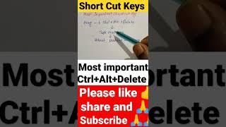 Most important shortcut key of the computer #shorts#youtubeshorts.