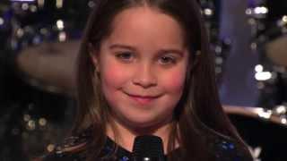 6 Year Old Aaralyn Scream Her Original Song, Zombie Skin   America's Got Talent