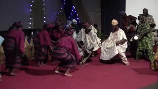 Bata dancers from the Nigerian Yoruba tribe