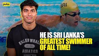 He is Sri Lanka's Greatest Swimmer of All Time!