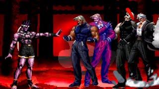 [KOF Mugen] Orochi Joe VS Rugal Team