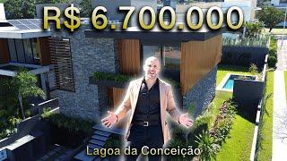 CASA LUXUOSA COM 4 SUÍTES, CONDOMÍNIO MARINA PHILIPPI, LAGOA DA CONCEIÇÃO, FLORIANÓPOLIS/SC.