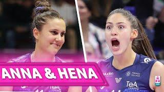 ANNA DANESI & HENA KURTAGIC, Top Middleblockers in Milano-Scandicci | Lega Volley Femminile 24/25