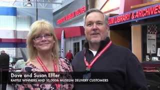 The 10,000th Corvette to be Delivered at the National Corvette Museum
