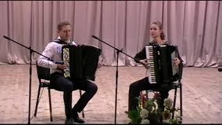 P. Sarasate. Navarra - Andrey Zhukovski and Alexandra Tuzhikova