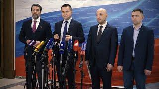 Брифинг депутатов фракции КПРФ в Государственной Думе (07.12.2022)
