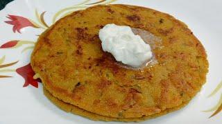 ਮੱਕੀ ਦੇ ਆਟੇ ਦੇ ਆਲੂ ਵਾਲੇ ਪਰੌਂਠੇ | मक्की आलू पराठा | Makai Ka Aloo Paratha | Aloo Makki Ki Roti Recipe