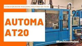 AUTOMA AT20 Extrusion Blow Moulding machines up to 10L | AUTOMA Machines